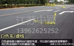 道路交通標線圖文講解，僅花1分鐘讓你快速看懂，再也不會被違章扣分
