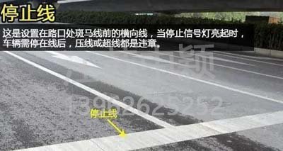 道路交通標(biāo)線圖文講解，僅花1分鐘讓你快速看懂，再也不會被違章扣分