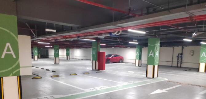 蘇州車庫(kù)車位劃線用熱熔好還是冷涂好？
