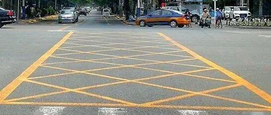 江蘇中穎南京道路劃線編輯分析，禁止停留線怎么畫？