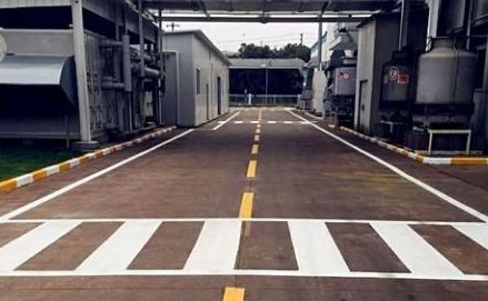 廠區(qū)道路劃線尺寸，廠區(qū)道路劃線尺寸的標準？