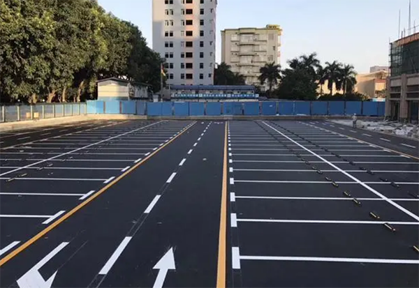 合肥車位劃線分析，3600平方多少個(gè)車位？