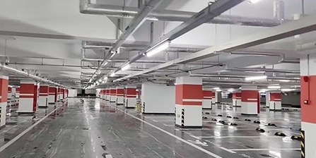 地下車庫車位劃線施工方案？ 江蘇中穎專業(yè)車位劃線 